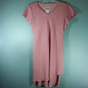 Vintage 6 Petite Pink Tiered NWOT En Focus